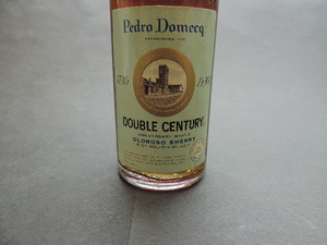 ★Ｐｅｄｒｏ　Ｄｏｍｅｃｑ★　　ＤＯＵＢＬＥ　ＣＥＮＴＵＲＹ　　ミニボトル・古酒 