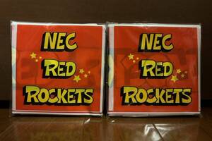 バレーボール　応援グッズ　スティクバルーン　NEC RED ROCKETS 新品未開封品