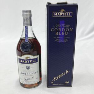 未開栓　MARTELL マーテル CORDON BLEU コルドンブルー COGNAC コニャック ブランデー 700ml 箱付 02-0520