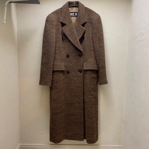 DAKS LONDON ダックス ロンドン チェックコート 9AR ブラウン 【代官山01】