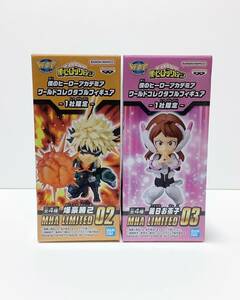 未使用☆新品☆僕のヒーローアカデミア 爆豪勝己 麗日お茶子 ワーコレ GIGO限定 2体セット