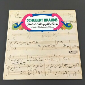 [b38]/ スイス盤 LP /『シューベルト ブラームス / シュテンフリ 小林道夫 / Schubert Brahms / Stampfli Michio Kobayashi』/ P 802