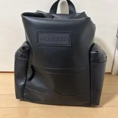 HUNTER 黒 バックパック　ジャンク品