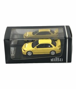 美品 ミニカー Mitsubishi LANCER GSR Evolution III CE9A Dandelion Yellow 1/43 ホビージャパン [0604]