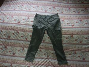 ジーンズ ジーパンno.131 GAP SKINING BOY FRIEND KHAKI W69 カーキ色 デニムG　pants JEANS