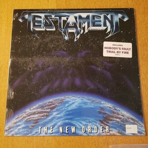 TESTAMENT/テスタメント/theneworder/ニューオーダー アナログ/レコード/LP 81849-1