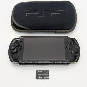 【良品】PSP-3000　ピアノブラック　動作確認済み　@2618