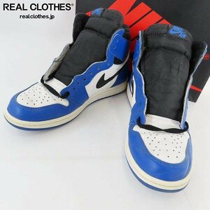 NIKE/ナイキ AIR JORDAN 1 RETRO HIGH OG GAME ROYAL エアジョーダン1 ゲームロイヤル 555088-403/28.5 /080