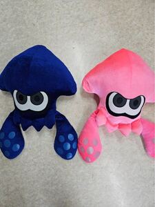 スプラトゥーン2 ぬいぐるみ 2点セット イカ Splatoon2 スプラトゥーン3 クッション スライム タコ