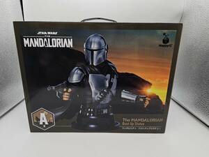 K1670★【未開封品】Happyくじ スターウォーズ A賞 バストアップスタチュー フィギュア STAR WARS THE MANDALORIAN ハッピーくじ