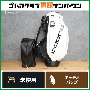 【未使用品 人気モデル】コブラ Cobra Golf Core Staff Golf Bag-Bright White キャディバッグ ホワイト/ブラック コアスタッフ