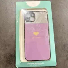 大人気⭐️ iphone13 ケース　パープル　鏡付き