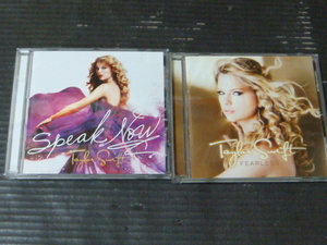 TAYLOR SWIFT/テイラー・スイフト「SPEAK NOW/スピーク・ナウ」「FEARLESS/フェアレス」CD