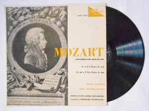 MOZART モーツァルト REINE GIANOLI レーヌ・ジャノーリ PAUL BADURA-SKODA パウル・バドゥラ＝スコダ ウェストミンスター XWN18546