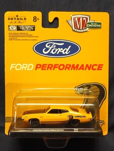 エム・トゥー マシーンズ 1/64 70年型 フォード パフォーマンス 5.0 コヨーテスワップド トリノ コブラ M2 Machines Ford Torino Cobra