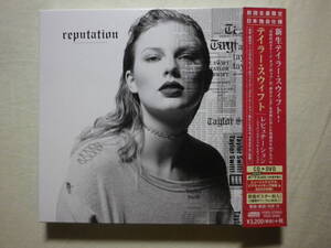 DVD付限定盤 『Taylor Swift/Reputation(2017)』(2017年発売,POCS-24906,国内盤帯付,歌詞対訳付,Loof What You Made Me Do,Ready For It?)