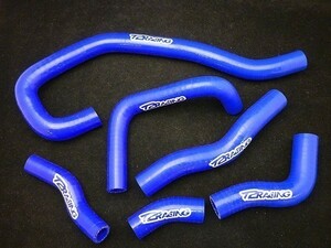 セット売り！センタープラグ化用 シリコンラジエターホースフルセット [ MC21・28 ] 【 ブルー 】T2Racing NSR250R MC21 MC28