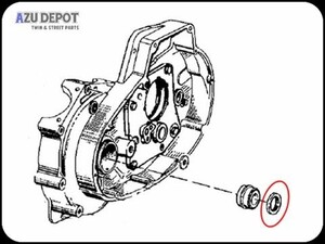 1974年以降XLスプロケシャフトオイルシール ハーレー