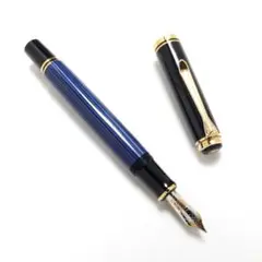 きれい ペリカン Pelikan M400 ブルーストライプ ペン先14金