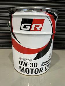 【20L】 GR MOTOR OILTouring 0W30 20L×1缶 TOYOTA GAZOO Racing トヨタ純正 全合成油