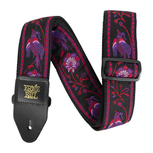 アーニーボール ストラップ ERNIE BALL 5360 PLEASANT PHEASANT Jacquard Strap ギターストラップ ジャカード ストラップ