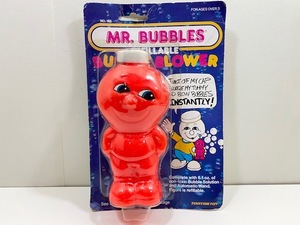 期間限定大幅値下げ！【 レア！ 】 ミスターバブル シャボン玉 バブルス / アメトイ おもちゃ / MR. BUBBLES BUBBLE BLOWER / 管理V21