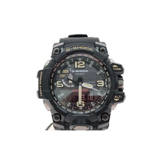 ▼▼ CASIO カシオ メンズ 腕時計 電波ソーラー デジアナウォッチ マルチバンド6 MUDMASTER GWG-1000 やや傷や汚れあり