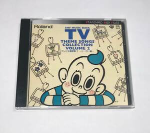 Roland ローランド TV THEME SONGS COLLECTION VOLUME2『テレビ主題歌集２ ヒーロー編』smf midi data ミディ データ