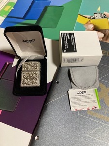 zippo Silver King #25 デザイン 新品未使用品！