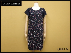 LAURA ASHLEY 花柄ワンピース・7◆ローラアシュレイ/22*8*3-9