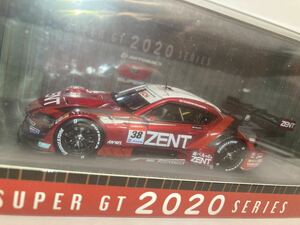 エブロ 1/43 トヨタ ZENT GR スープラ スーパーGT GT500 2020