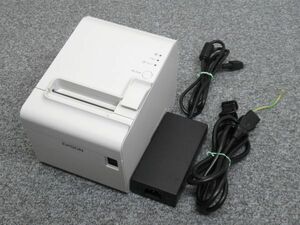 ‖作動確認済‖EPSON エプソン【USB接続】80mm幅 サーマルプリンタ【型番 : TM-T90Ⅱ】レシートプリンタ【中古】1台【セルフ印刷・PC印刷】