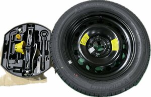 ★ABA-A9HN01 プジョー 208 アリュール　純正 16インチ スペア ホイール　1本　16×6J PCD108 4穴 ハブ径65　テンパー タイヤ 195/55R16★