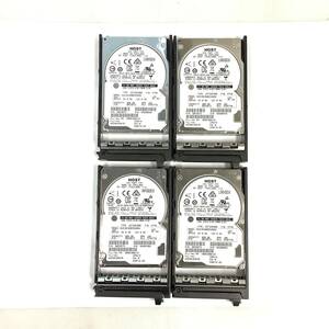 K6051363 HGST 900GB SAS 10K 2.5インチ HDD 4点【中古動作品】