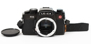 【美品 動作確認済】Leica R6 Black 35mm SLR Film Camera Body R mount ライカ #0137