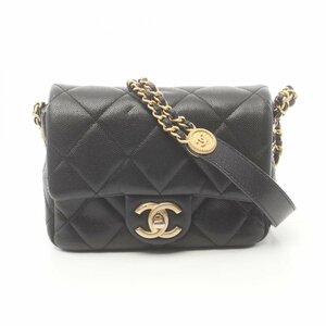 シャネル マトラッセ ミニフラップ ブランドオフ CHANEL その他 ショルダーバッグ カーフ 中古 レディース