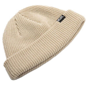 MACK BARRY マクバリー 【BEANIE(ビーニー)】 MCBRY DAILY SHORT BEANIE ベージュ MCBRY73116 /l