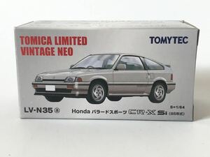 未展示 トミカ リミテッド ビンテージ ネオ TOMICA LIMITED VINTAGE NEO ホンダ HONDA バラードスポーツ CR-X Si 85年式 LV-N35 a TOMYTEC