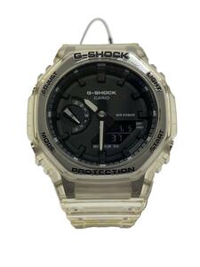 CASIO◆クォーツ腕時計_G-SHOCK/デジアナ/ラバー/BLK/CLR