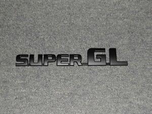 ●ハイエース(200系)/SUPER GL エンブレム(マットブラック)