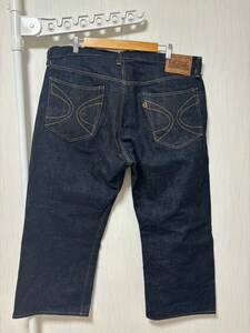 W42☆濃紺 [EIGHT-G] Lot:702 男デニム第二弾 17oz ヘビーオンス インディゴデニムパンツ 42 日本製 エイトジー