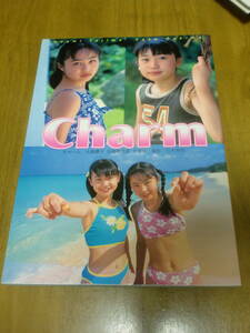 写真集 チャーム　Charm　AKB以前の大島優子　田島穂奈美　荒木秀明　心交社　2001年発売　かわいい美少女アイドル