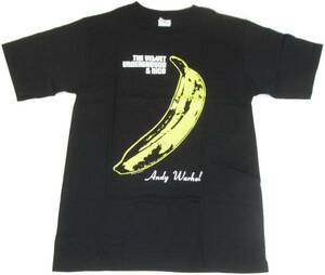 正規品Δ送料無料 Velvet Underground Andy Warhol 黒 Tシャツ(S