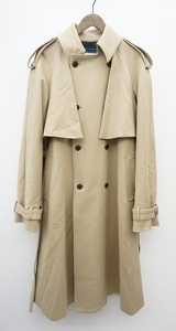 美品18AW MATTHEW ADAMS DOLAN マシュー アダムズ ドーラン ダブル トレンチ コート USA製 968442 茶1206N▲