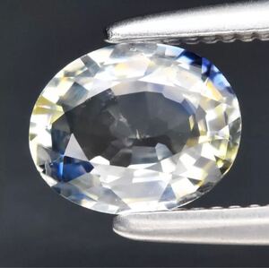 VS 天然グリーンブルーサファイア 0.64 Ct カラット 通常エンハンスメント