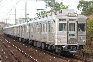 鉄道 デジ 写真 画像 南海電鉄 6000系 ステンレス無塗装 1