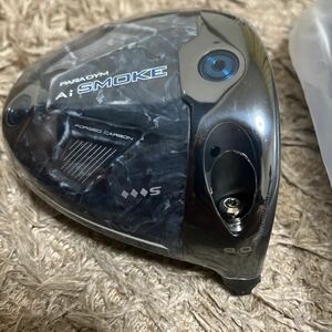 新品 PARADYM Ai SMOKE S 9.0ドライバー ヘッドのみ callaway パラダイム Ai スモーク トリプルダイヤモンドS キャロウェイ S