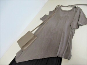 ジーナシス★JEANASIS★新品同様★ベージュカットソー♪定価4950★L074