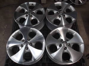 MCMC【C823】トヨタ 10系アルファード後期 純正アルミ 17×7J ＋45 5H PCD114.3 HB60 4本 ☆岡山☆