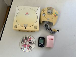 SEGA Dreamcast HKT-3000/HKT-7700/HKT-7000/HKT-8600 サクラ大戦2/サクラ大戦2 ソフト付き　動作未確認　 12/26